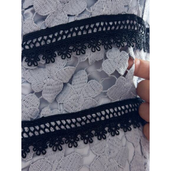 B1 Jill Jill Stuart Lace Dress Womens 8 Cocktail Wedding Bridgerton  Romantic - Picture 8 of 11